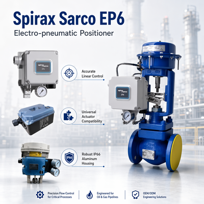 Spirax Sarco EP6 électro-pneumatique Positionneur Partie de remplacement Compatible Actuateurs de différentes marques