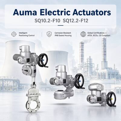 AUMA SA SQ Actuateur électrique modulateur Actuateur de soupape intelligent haute précision pour l'automatisation des pipelines et des centrales électriques