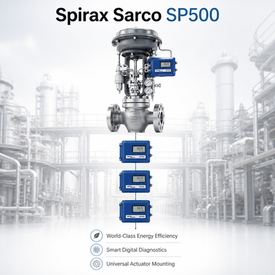 Positionneur intelligent HART SP500 Spirax Sarco neuf, contrôleur électropneumatique 4-20mA compatible avec actionneur Chongqing Chuanyi