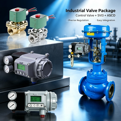 Positionneur de vanne numérique Masoneilan SVI3 HART Diagnostics avancés SmartRecovery Contrôle haute précision