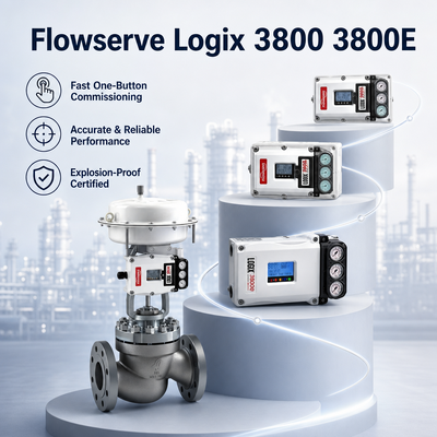 Nouveau en stock Flowserve Logix 3800 3800E Ventilateur numérique de positionnement pneumatique
