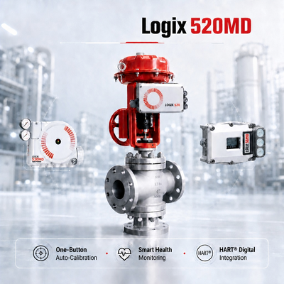 Positionneur numérique Flowserve Logix 520MD Plus HART 7 4 20mA IP66