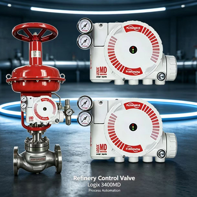 Nouveau positionneur numérique Flowserve Logix 3400MD commande de vanne FOUNDATION Fieldbus linéaire rotatif