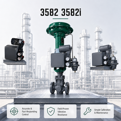 3582 3582i Positionneur de soupape pneumatique électro-pneumatique