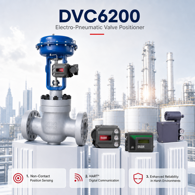 FIELDVUE DVC6200 SIS Système instrumenté de sécurité Contrôleur de vanne Arrêt d'urgence HART