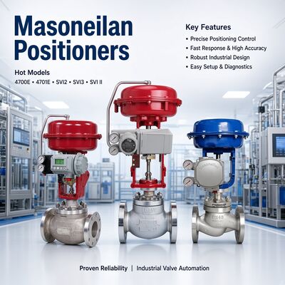 Distributeur original Masoneilan Masoneilan 4700E SVI1000 SVI2 SVI3 Positionneur de soupape