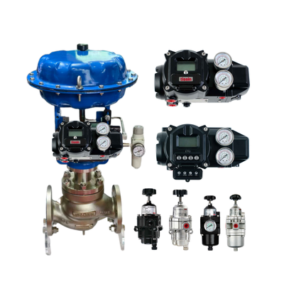 Tissin TS900 TS905 Positionneur de soupape intelligente en acier inoxydable résistant à l'explosion avec entrée en courant continu de 4 à 20 mA