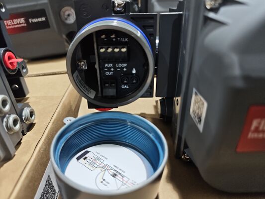 Positionneur numérique intelligent Fisher DVC6200 Series HART 4-20mA pour vannes de régulation