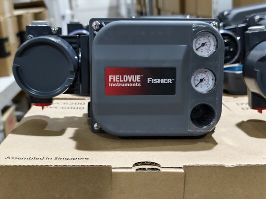 Positionneur numérique intelligent Fisher DVC6200 Series HART 4-20mA pour vannes de régulation