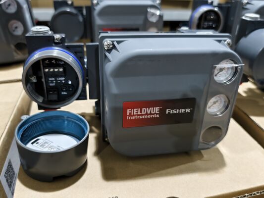 Positionneur numérique intelligent Fisher DVC6200 Series HART 4-20mA pour vannes de régulation