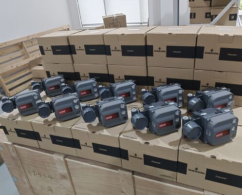Contrôleur de soupape numérique Fisher DVC6200 avec communication HART et signal de commande 4-20mA dans un boîtier en alliage d'aluminium