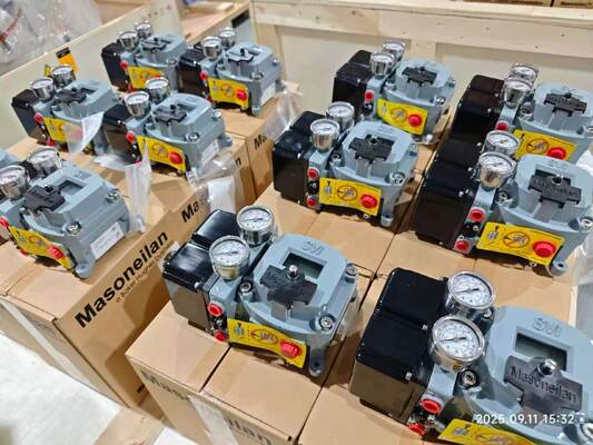 Masoneilan SVI II Digital Valve Positioner with HART Communication and 32-bit Microprocessor for Non-contact Position Sensing
