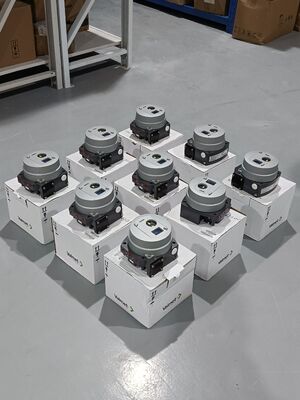 Contrôleur de vanne intelligent Neles ND9000 certifié SIL 2 avec bus de terrain HART et boîtier en acier inoxydable