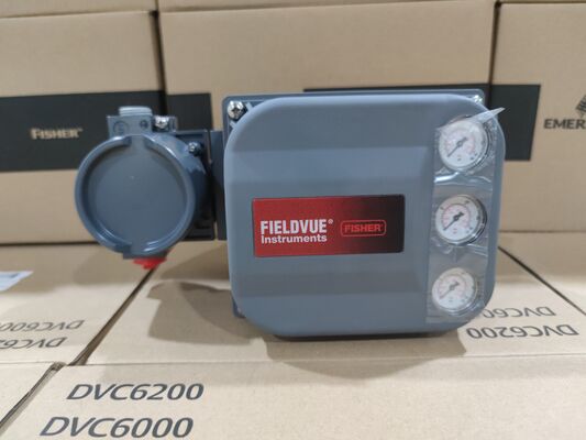 Contrôleur de vanne numérique haute performance Fisher DVC6200 avec communication HART et conception antidéflagrante