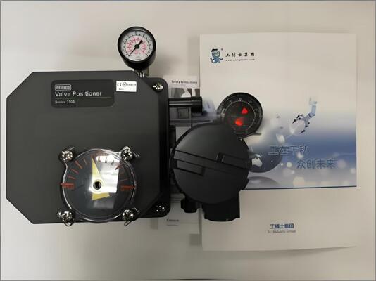 Ensemble de positionneur de vanne 4-20 mA CC pré-assemblé avec boîtier NEMA 4X IP66 pour positionneur de vanne pneumatique de régulation de débit