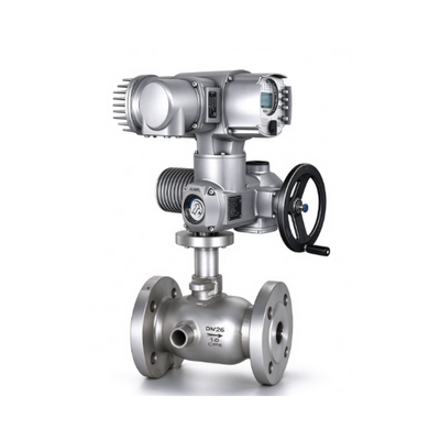 Ensemble d'actionneur électrique multi-tours haute performance AUMA série SA avec contrôle intelligent