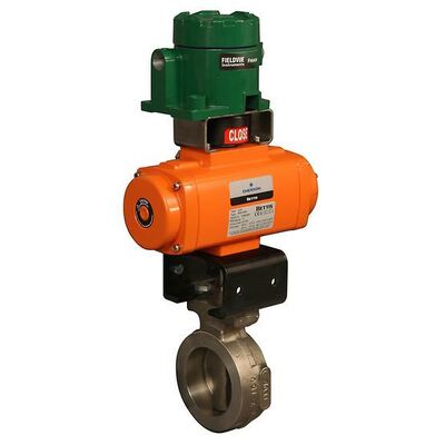 Fisher FIELDVUE 4400 Transmetteur de position numérique Transmetteur 4-20 mA Réaction avec vanne
