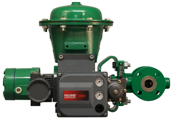 Transmetteur de position de vanne numérique FIELDVUE 4400 de Fisher avec détection sans contact, capacité SIL 2 et communication HART 7