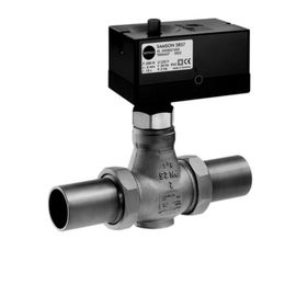Samson Simple-a assis le type 3222 dimensions se reliantes de bride en acier de robinet d'arrêt sphérique pour PN 6 40