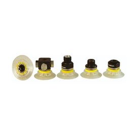 Mâle M5 remettant les pièces robotiques de bras, tasses plates industrielles d'aspiration de vide du silicone F15