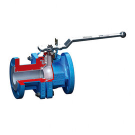 Matériel d'acier inoxydable de robinets à tournant sphérique de Flowserve du contrôle AKH8 pour les connexions en verre avec le positionneur 3200MD