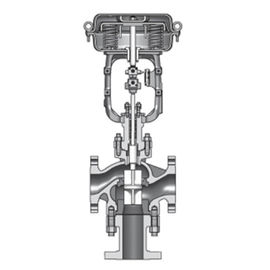 Valve de contrôle de flux électronique boulonnée à trois voies de haute précision de glande de soupape de commande d'AMT