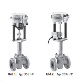 Offre pneumatique PN 16 de valve industrielle de contrôle automatique - pression de PN 25