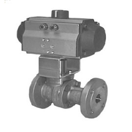 Valve de contrôle de flux pneumatique compacte de la structure BR26a avec DN 15 - taille de DN 300