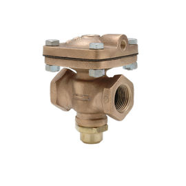 La valve réduisant la pression de corps en bronze a fileté des connexions de NPTF avec le positionneur 3200MD