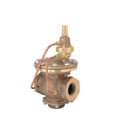 Valve filetée de contre-pression de la KP de connexions de NPTF avec le positionneur de la valve DVC6200