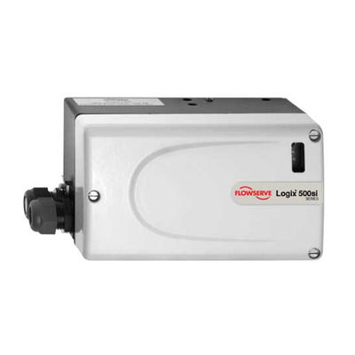 Positionneur de FLOWSERVE LOGIX510si Digital avec la soupape de commande et le déclencheur