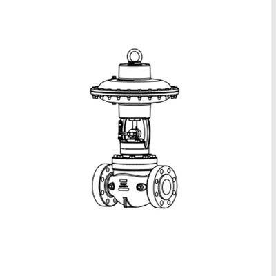 taille en acier matérielle 2&quot; de régulateur de pression de conception de la couleur rouge du PB 2 des soupapes de commande EFG 2150 SMT IV à haute pression