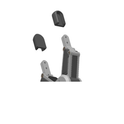 cartel de emballage de robot de la pince RG 6 d'onrobot de bras robotique de robot industriel avec ABB IRB 1600