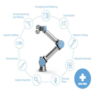Max Payload 22 livres d'UR 10e 6 d'axe de bras de collaboration de robot