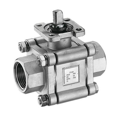 Robinet à tournant sphérique zéro du flottement SS316 de la fuite ASME api 598
