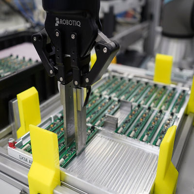 Les pièces de rechange robotiques de bras de robot de main-e de pince de ROBOTIQ combinent avec le robot de collaboration d'UR