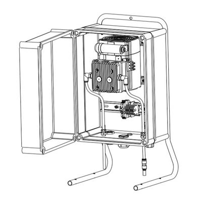 L'instrument d'E+H a suspendu la mesure liquide de turbidité du turbimax CUS51D de capteur de solides