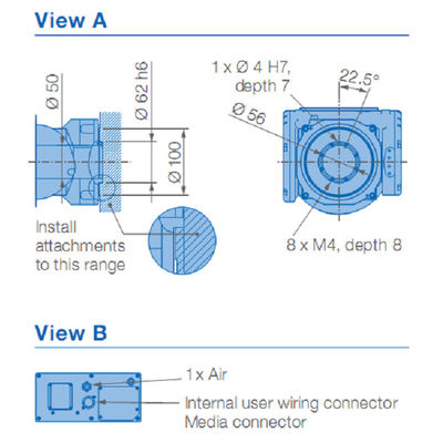 bras de robot des soudeuses AR1440 Yaskawa d'arc de la charge utile 12kg de 1440mm