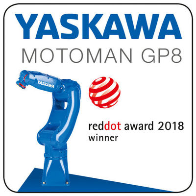 Bras de robot d'axe de Yaskawa 6 de la charge utile 8kg de 1.0KVA 727mm