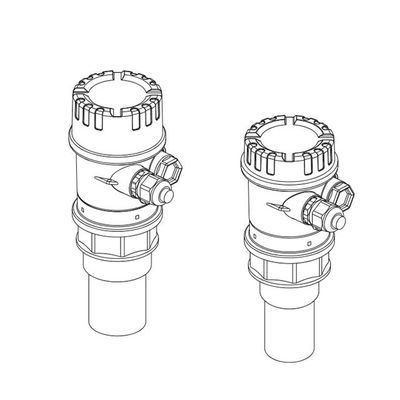 Mesure ultrasonique Prosonic FMU30 pour des applications de niveau dans les liquides et l'instrument des solides e+h en vrac