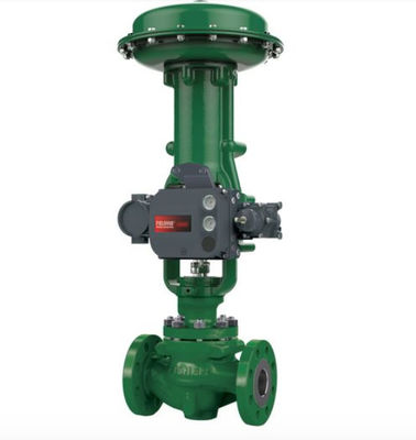 Soupape de commande facile de Fisher e EZ en produit chimique ou hydrocarbure traitant des applications et matériel en acier au carbone, Stainles