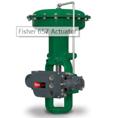 Des soupapes de commande de Fisher 657 et 667 sont conçues pour fournir le fonctionnement "Marche/Arrêt" ou étranglant fiable de la soupape de commande
