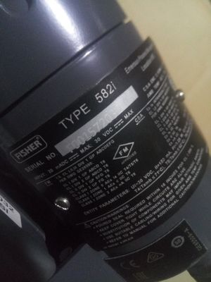 Positionneur de valve pneumatique de Fisher 3582