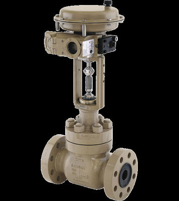 Samson Globe Valve 3251combination avec des déclencheurs pour régler le débit ou la température