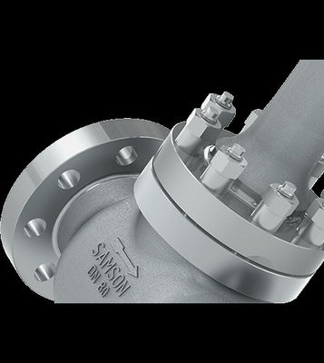 Samson Globe Valve 3251combination avec des déclencheurs pour régler le débit ou la température