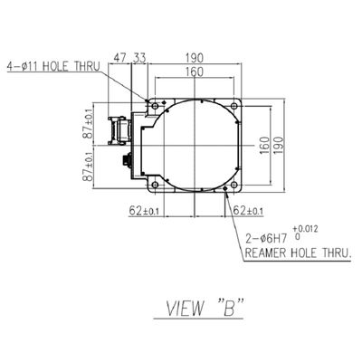 La charge utile 4kg d'axe de HH4L 6 atteignent robots de grande précision de manipulation de matériel de machine d'Assemblée de flexibilité de 1131mm de hauts