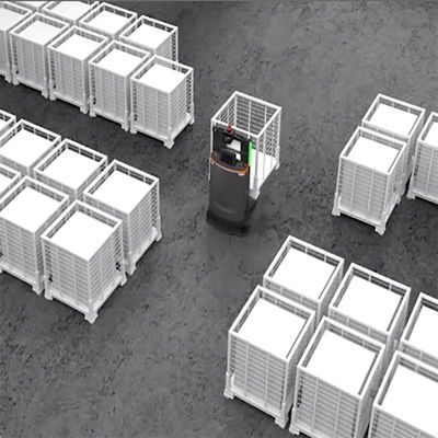 Robot de forte stabilité de transport de robot mobile de F0-50SC à commande auto-adaptative à différents chariots élévateurs de flexibilité de transporteurs