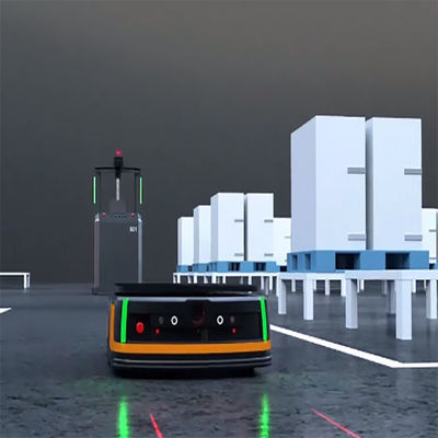 AGV latent de robot mobile de diamètre de rotation de la charge évaluée 996mm de Q3-600LE-C 600kg