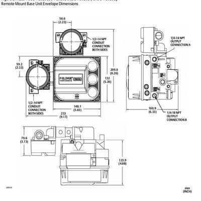 Positionneur de DVC6200 SIS Digital Positioner Control Valve