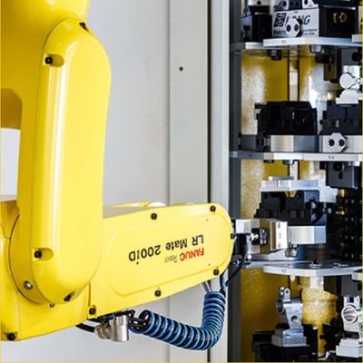 La charge utile 7kg atteignent le bras de transfert de robot du compagnon 200iD de 717mm LR